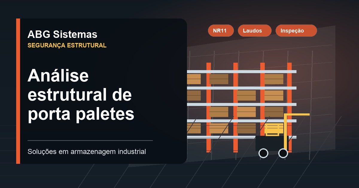 Análise estrutural de porta paletes