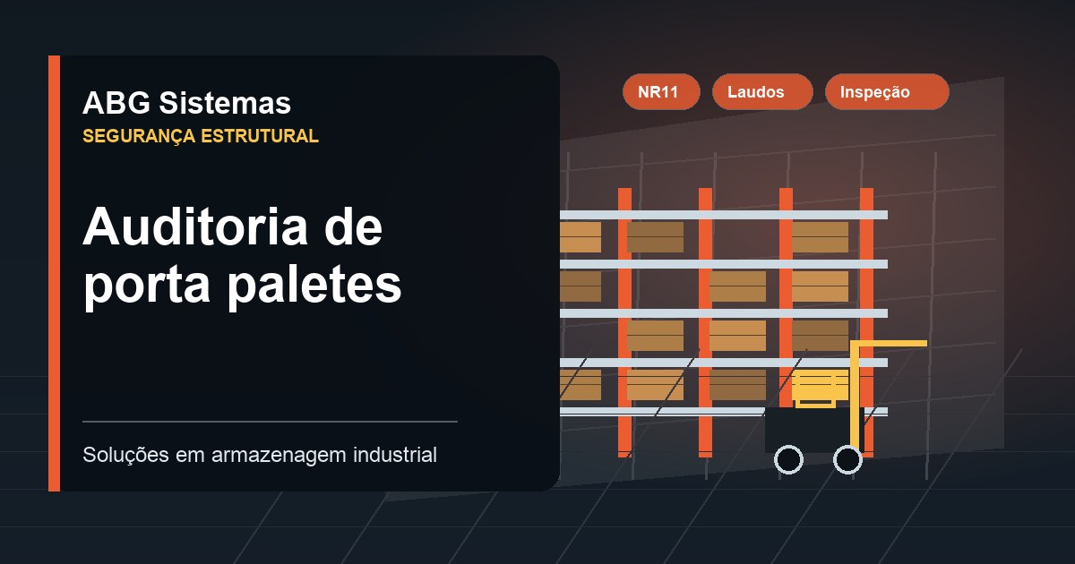 Auditoria de porta paletes