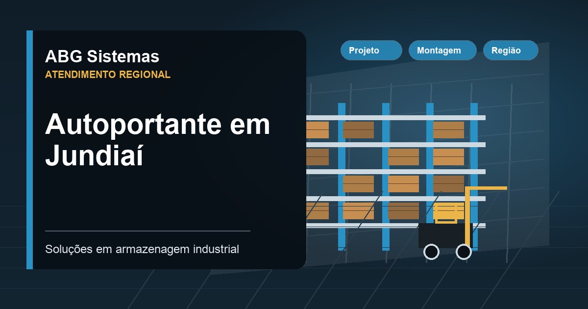 Autoportante em Jundiaí