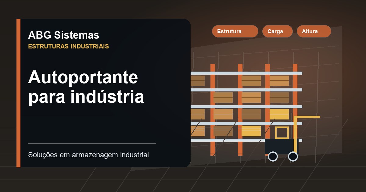 Autoportante para indústria