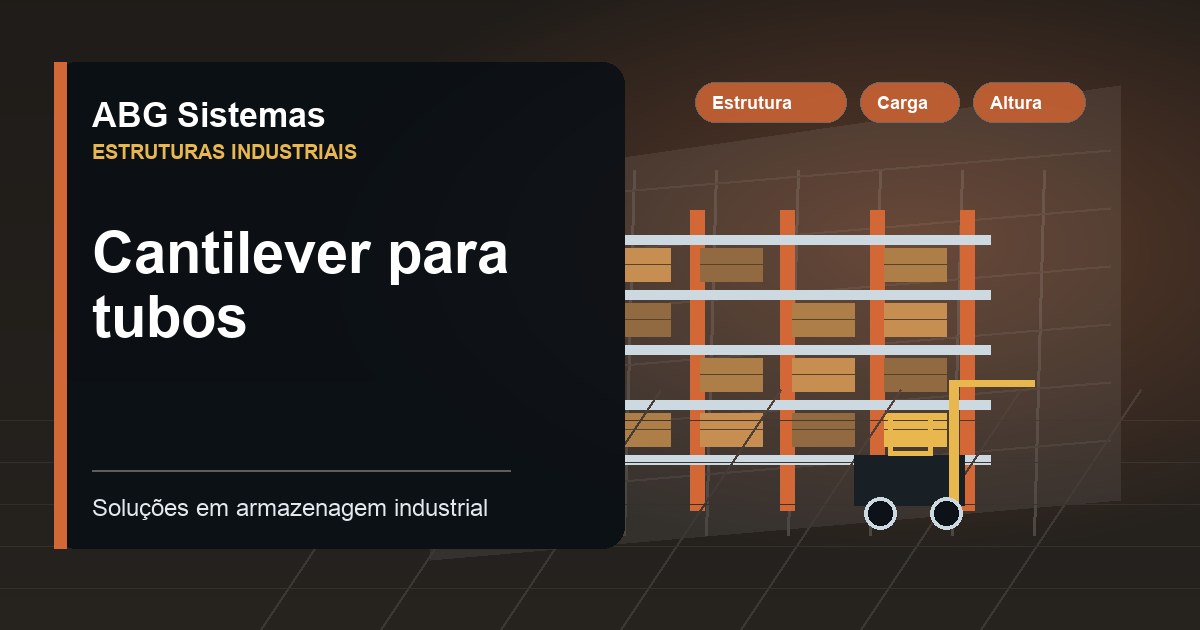 Cantilever para tubos