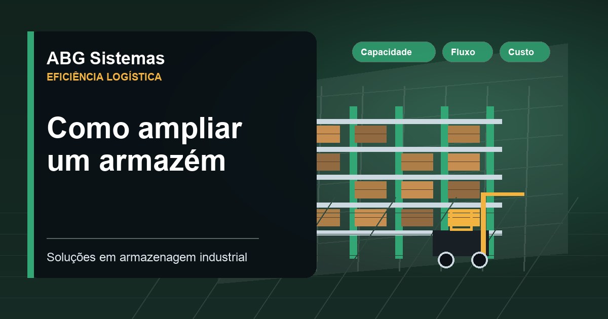 Como ampliar um armazém