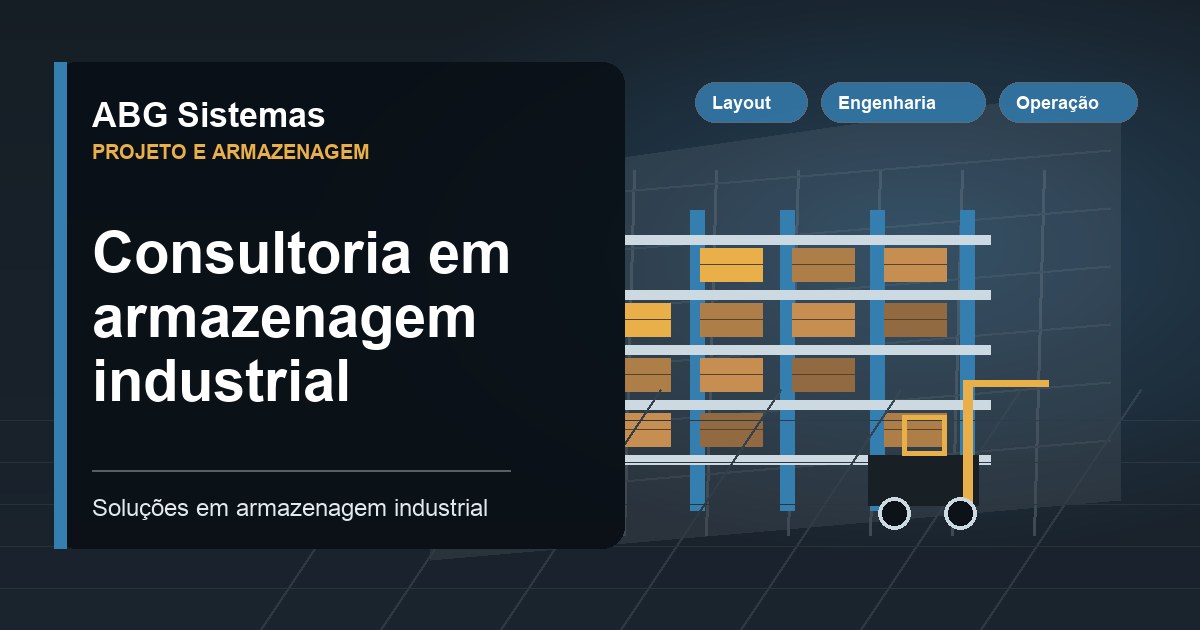 Consultoria em armazenagem industrial