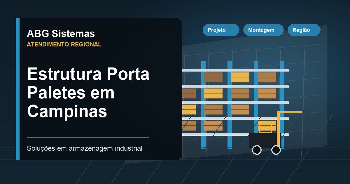 Estrutura Porta Paletes em Campinas