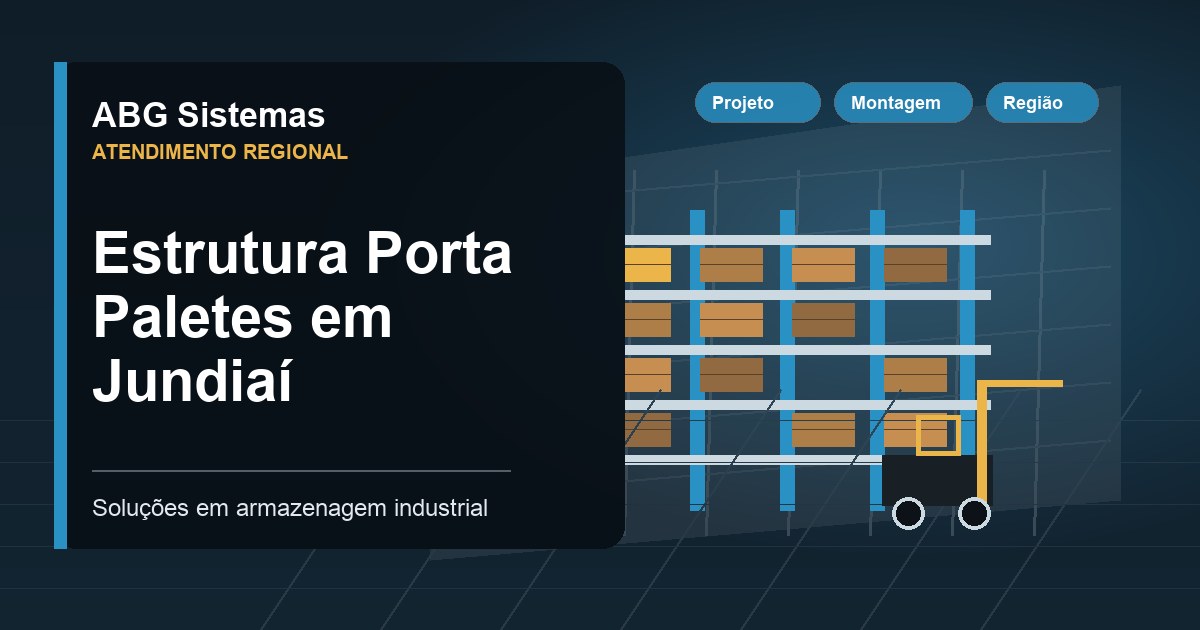 Estrutura Porta Paletes em Jundiaí