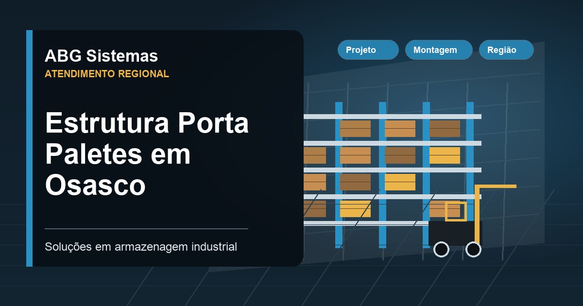 Estrutura Porta Paletes em Osasco
