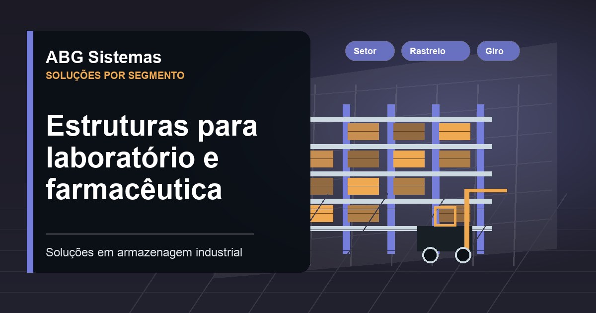 Estruturas para laboratório e farmacêutica