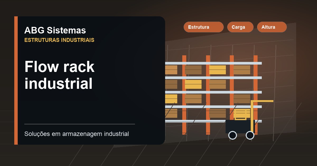 Flow rack industrial