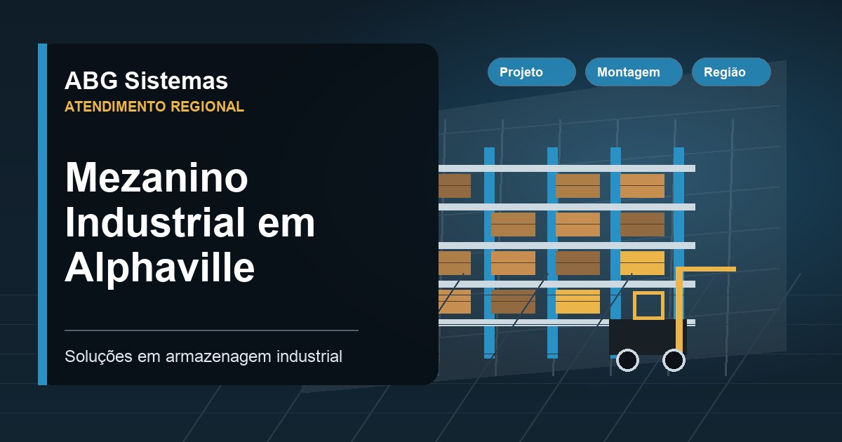 Mezanino Industrial em Alphaville