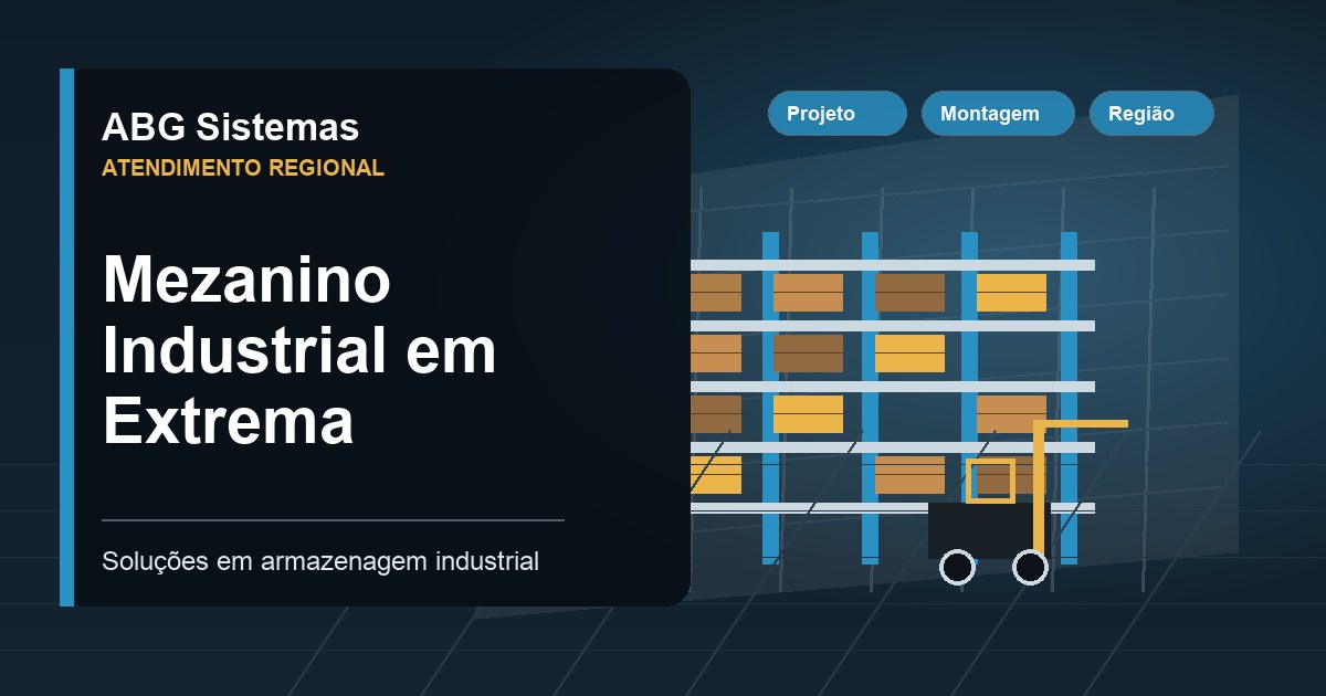 Mezanino Industrial em Extrema