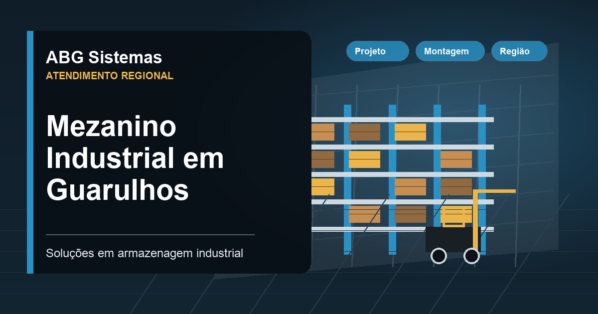 Mezanino Industrial em Guarulhos