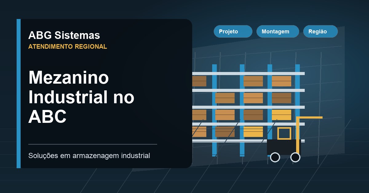 Mezanino Industrial no ABC
