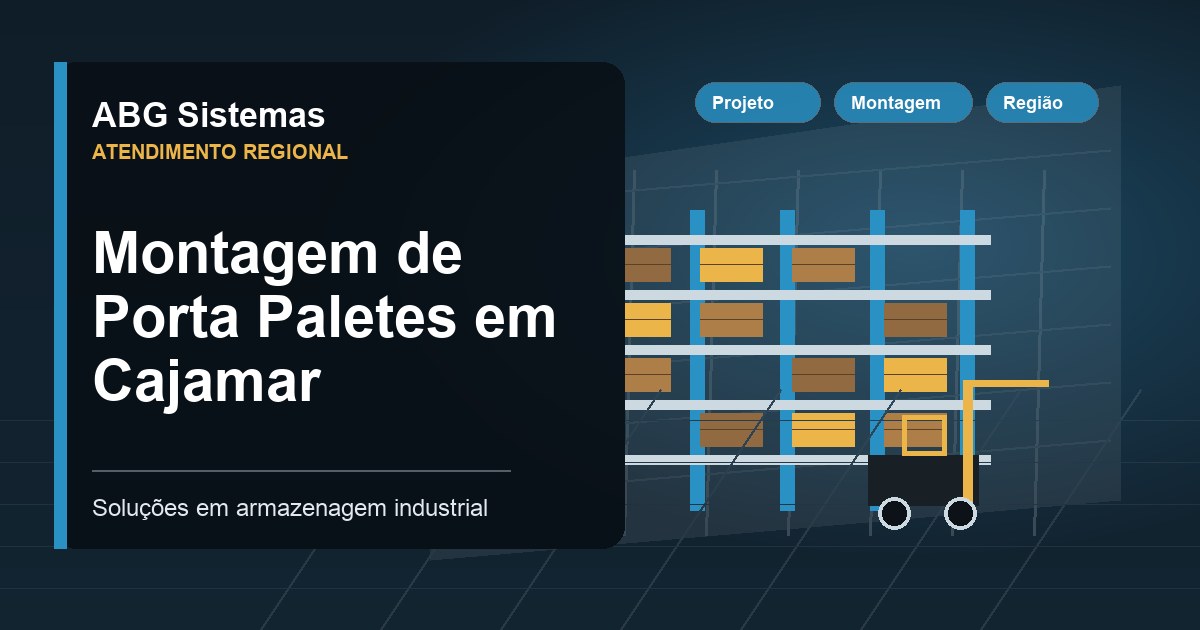Montagem de Porta Paletes em Cajamar