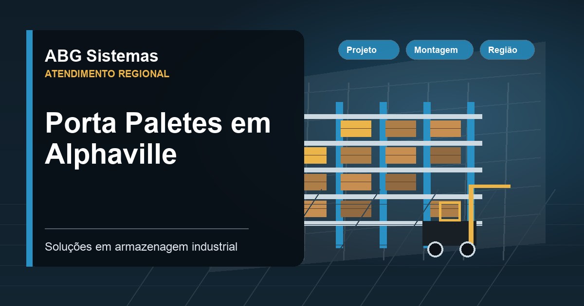 Porta Paletes em Alphaville