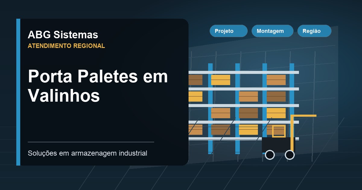 Porta Paletes em Valinhos