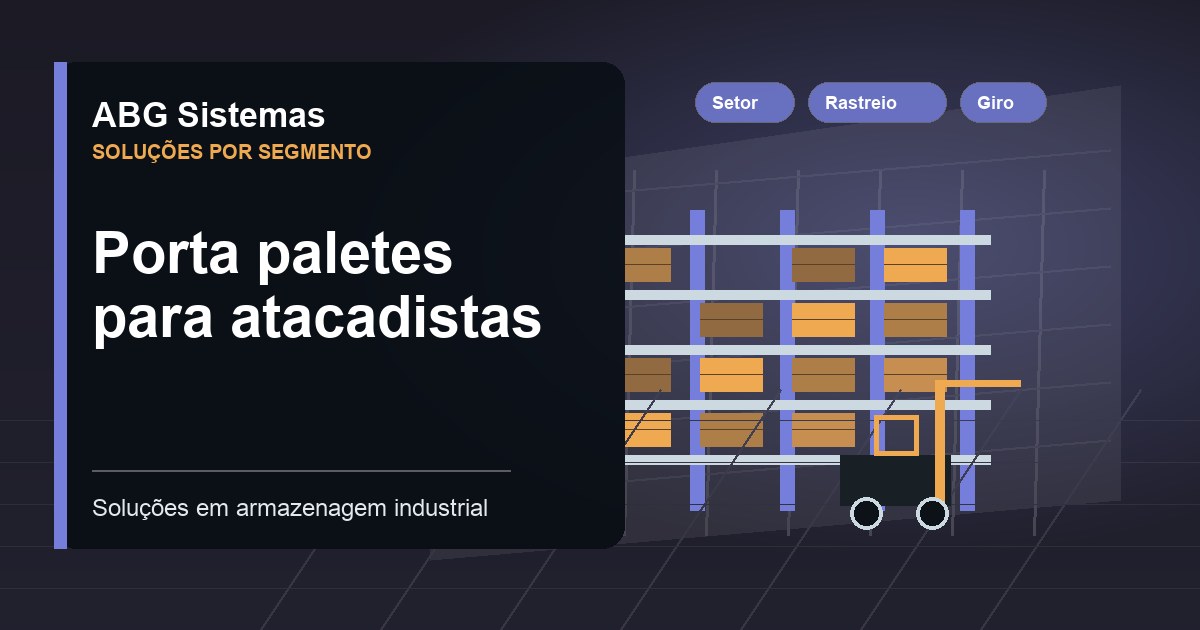 Porta paletes para atacadistas