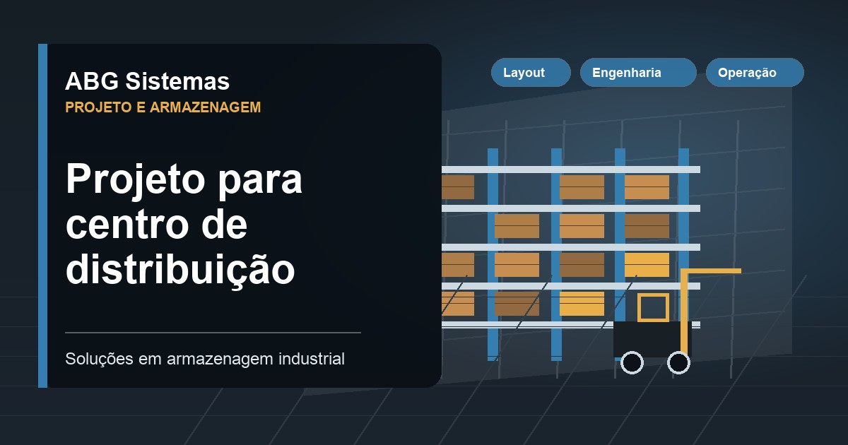 Projeto para centro de distribuição