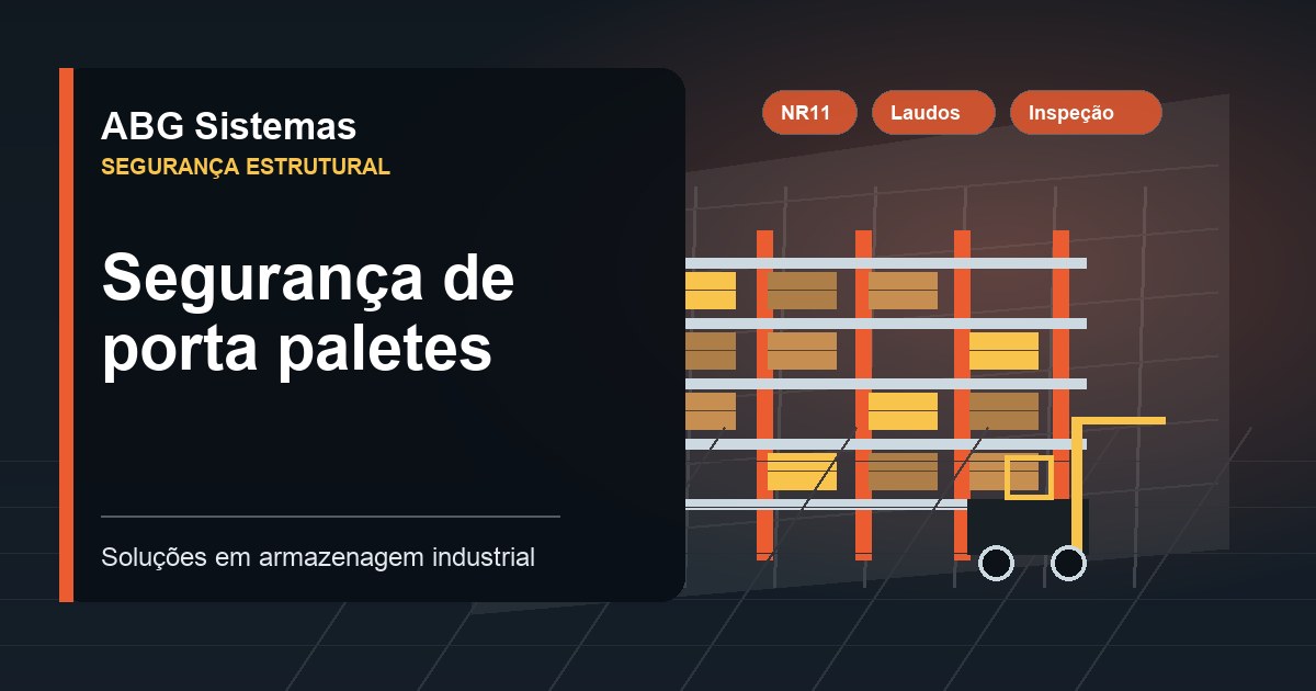 Segurança de porta paletes