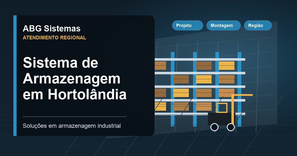 Sistema de Armazenagem em Hortolândia