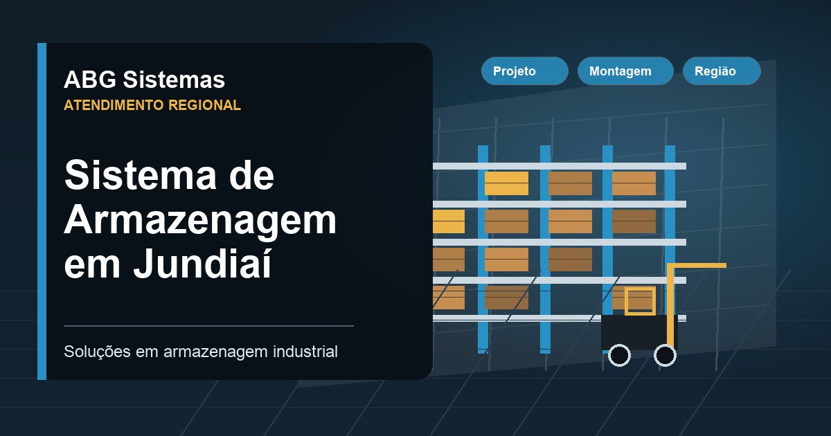 Sistema de Armazenagem em Jundiaí