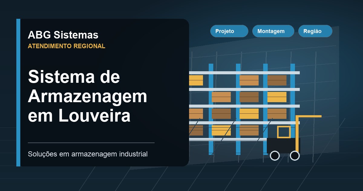 Sistema de Armazenagem em Louveira
