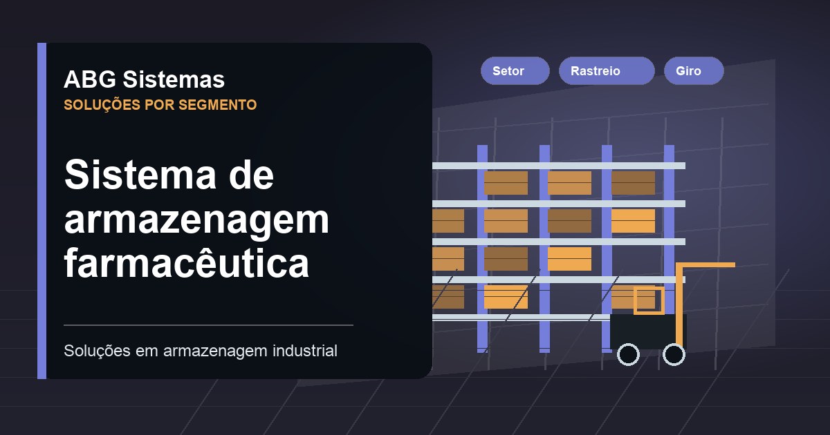 Sistema de armazenagem farmacêutica