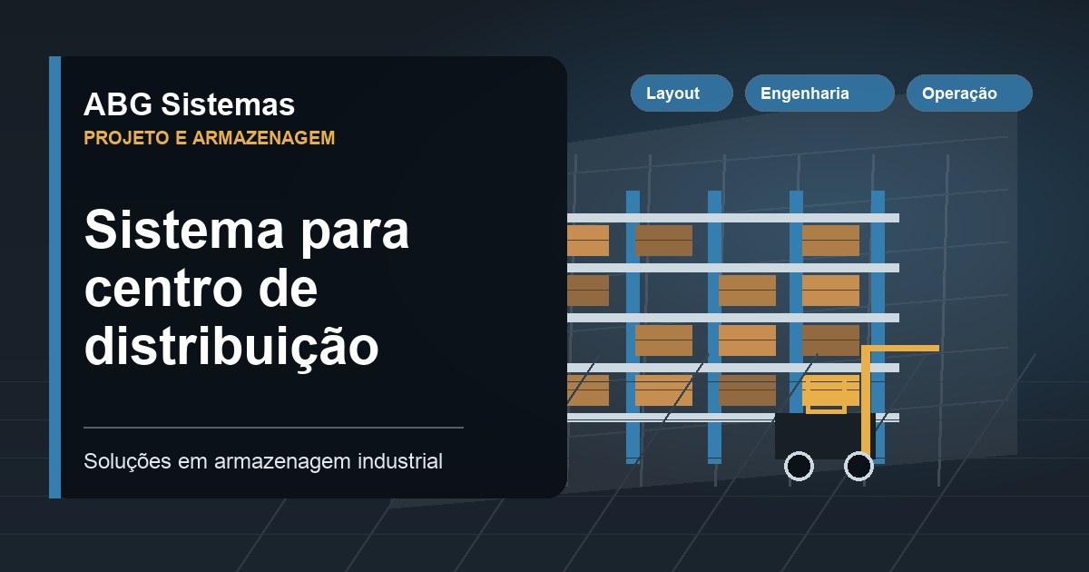 Sistema para centro de distribuição