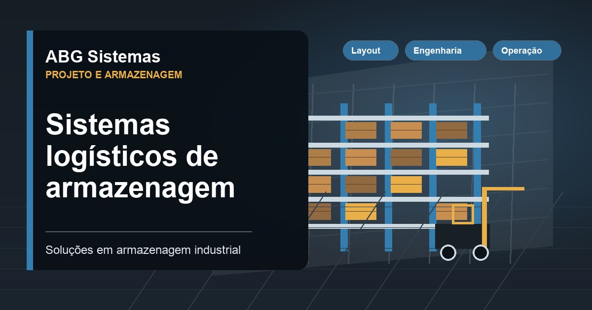Sistemas logísticos de armazenagem