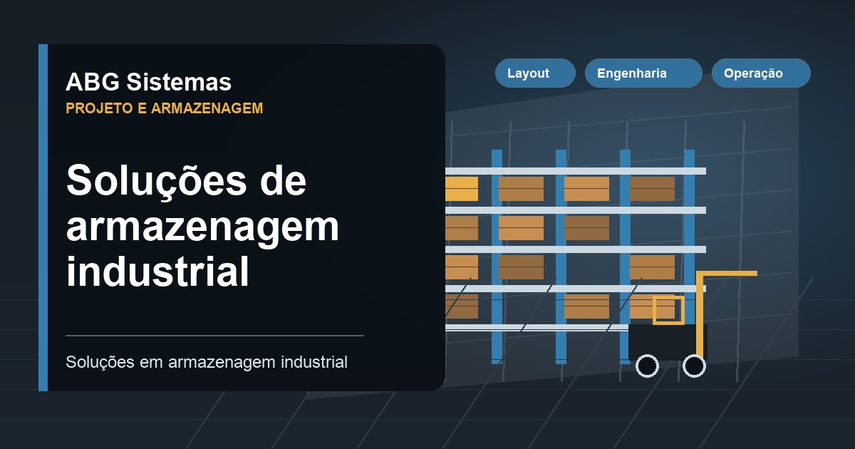 Soluções de armazenagem industrial